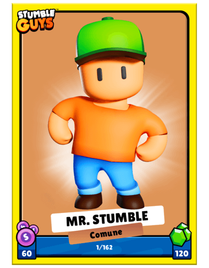 Collezione Official Card Stumble Guys serie Stumble Invasion by Diramix